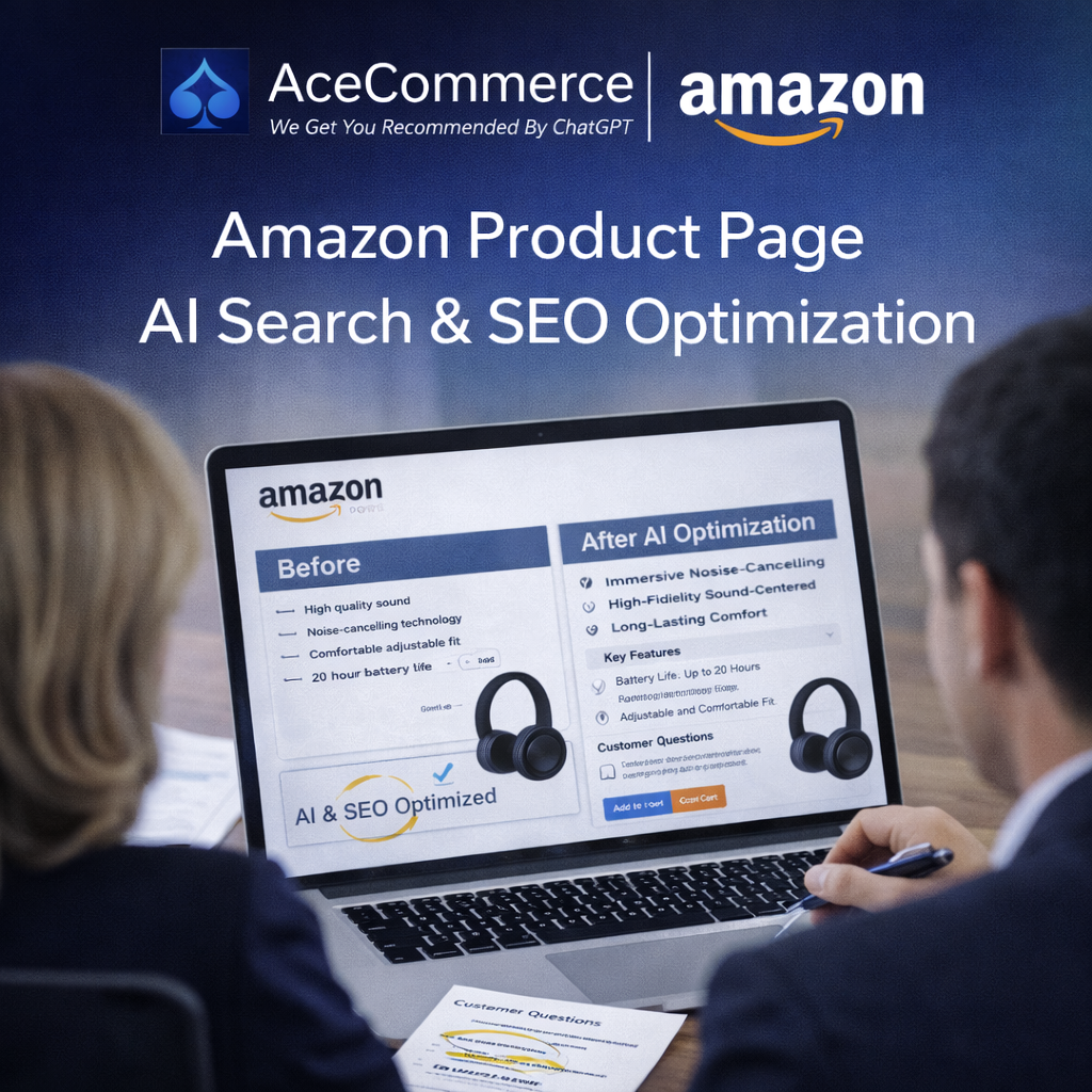 Amazon Listing AI SEO & Intent Optimization (5 Listings)— Get Recommended by ChatGPT